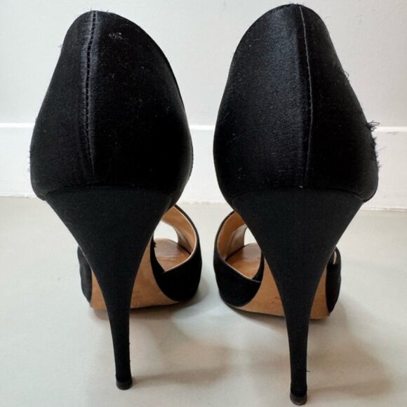 Giuseppe Zanotti Satin Crystal Embellished Heels - Size 8 | Elegant and Stunning - Picture 7 of 16